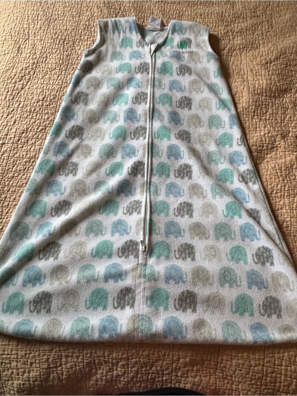 Halo Sleep Sack - Pastel Elephant Print